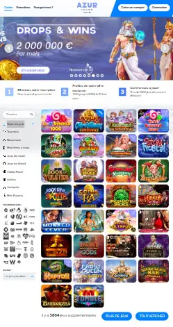 l'application et interface CasinoLab Casino