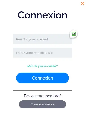 Connexion des membres du CasinoLab Casino