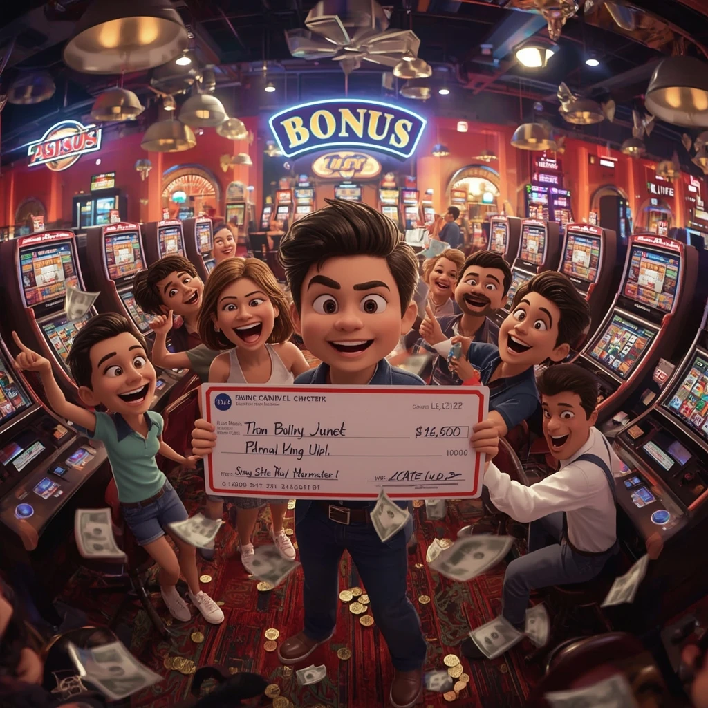 bonus dans les mains de l'homme au casino CASINOLAB CASINO